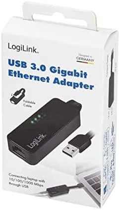 LOGILINK UA0184A LOGILINK – USB 3.0 į Gigabit adapteris