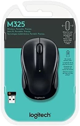 Optinė belaidė pelė Logitech M325 tamsiai pilka