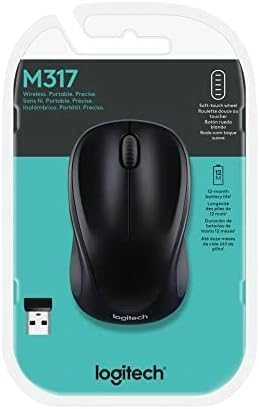 Bevielė pelė Logitech M185. Raudona