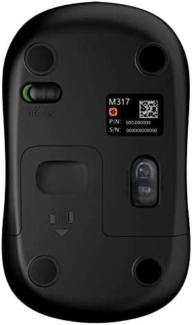 Bevielė pelė Logitech M185. Raudona