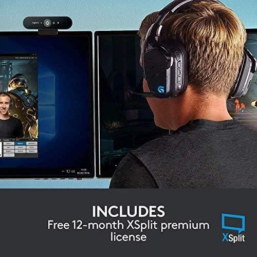 Internetinė kamera Logitech BRIO ULTRA HD PRO 4K (960-001106)
