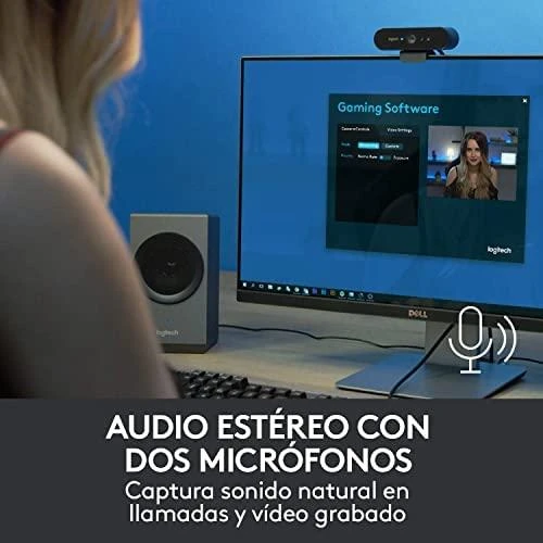 Internetinė kamera Logitech BRIO ULTRA HD PRO 4K (960-001106)