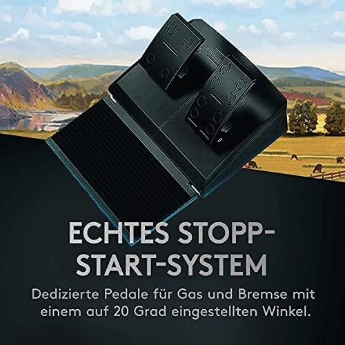 Logitech 945-000062 žaidimų valdiklis Vairas + pedalai Analoginis / skaitmeninis Juoda