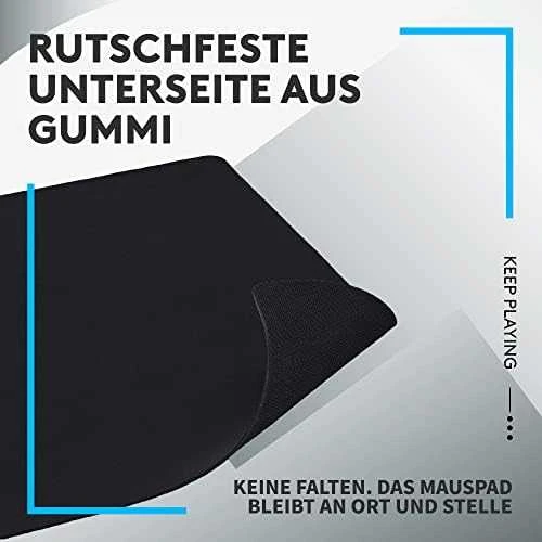 Pelės kilimėlis Logitech G240, juodos spalvos | 943-000785