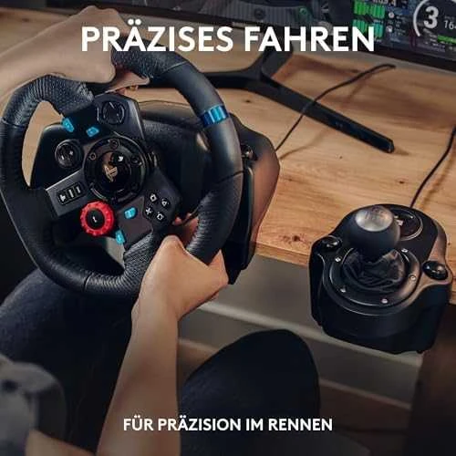 Logitech G29 SE Driving Force žaidimų vairas su pedalais, su
