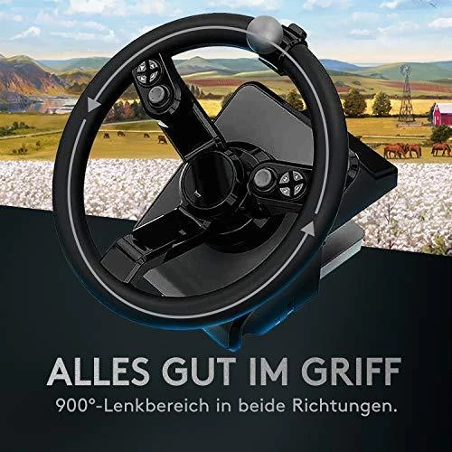 Logitech 945-000062 žaidimų valdiklis Vairas + pedalai Analoginis / skaitmeninis Juoda