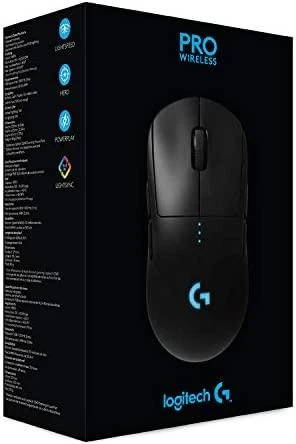 Belaidė žaidimų pelė Logitech G Pro, juodos spalvos (‎910-005272)