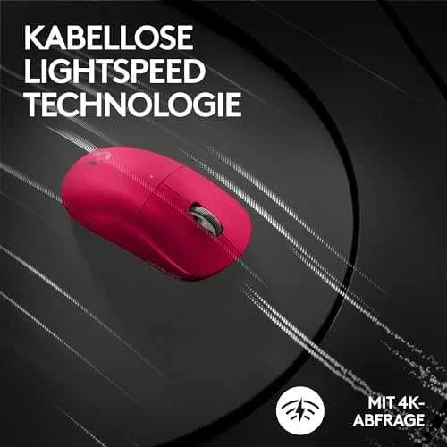Žaidimų pelė Logitech G Pro X Superlight 2, rožinė