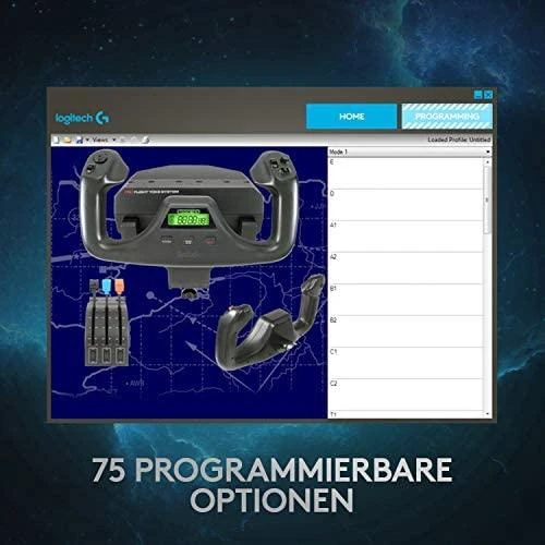 Logitech Pro Flight Yoke System Skraidymo simuliatorius