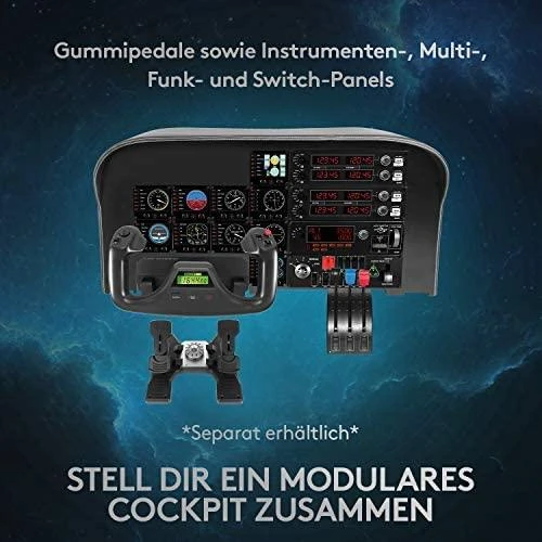 Logitech Pro Flight Yoke System Skraidymo simuliatorius