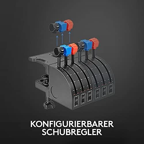 Logitech Pro Flight Yoke System Skraidymo simuliatorius