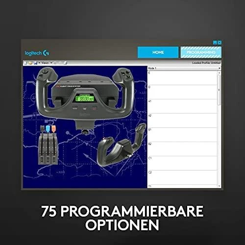 Logitech Pro Flight Yoke System Skraidymo simuliatorius