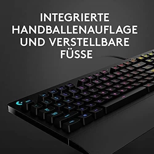 Žaidimų Klaviatūra Logitech G213 Prodigy RGB, DE išdėstymas