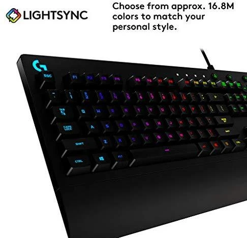 Žaidimų Klaviatūra Logitech G213 Prodigy RGB, DE išdėstymas