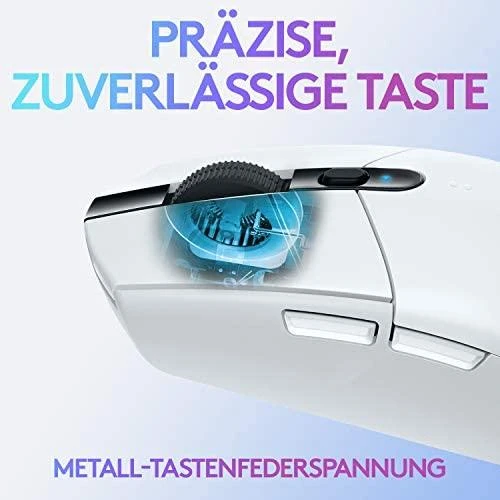 Belaidė žaidimų pelė Logitech G305 Hero, Lightspeed, Balta