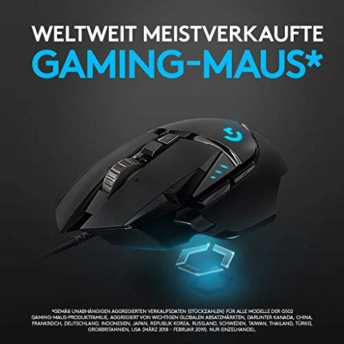 Žaidimų pelė Logitech G502 Hero
