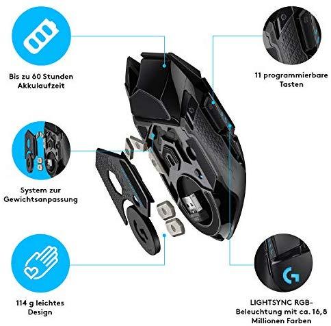 LOGITECH G502 LIGHTSPEED Belaidė pelė žaidimams - EWR2