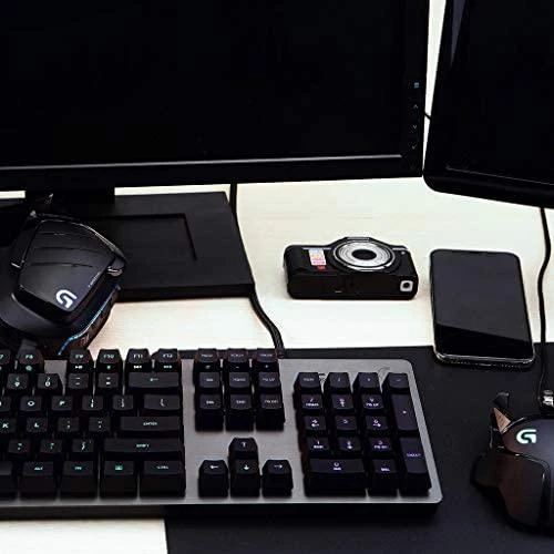 LOGITECH G512 laidinė LIGHTSYNC mechaninė žaidimų klaviatūra - CARBON - NORDIC - USB - TACTILE