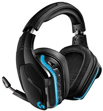 Žaidimų ausinės Logitech G635 7.1 Surround Sound LightSync, USB, Juodos |  Varle.lt