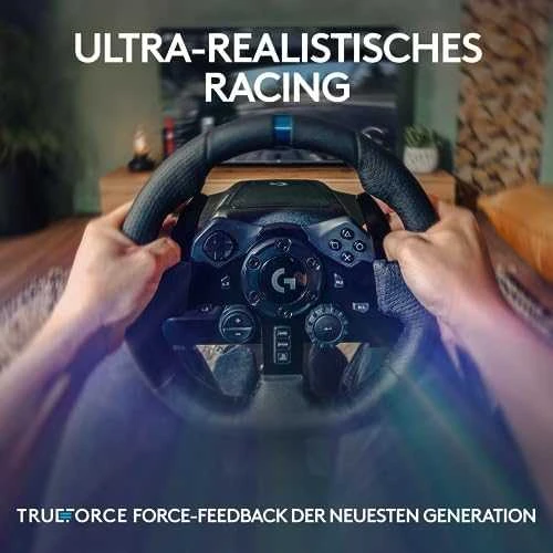 Logitech G923 TRUEFORCE simuliacinis lenktynių vairas su pedalais, skirtas PlayStation/PC