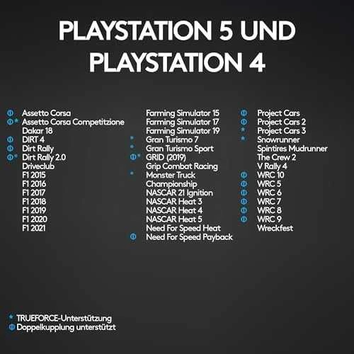 Logitech G923 TRUEFORCE simuliacinis lenktynių vairas su pedalais, skirtas PlayStation/PC