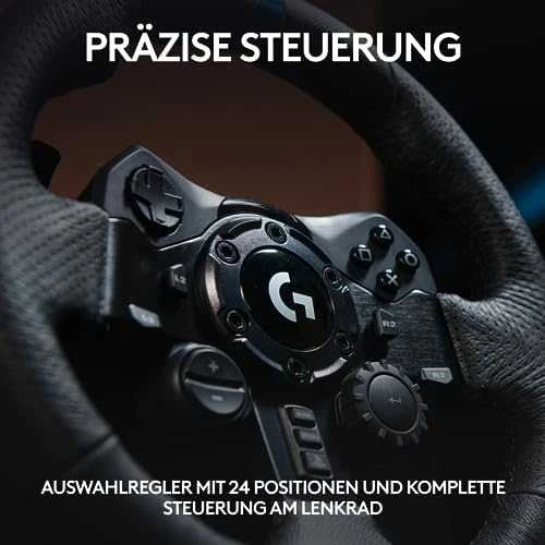 Logitech G923 TRUEFORCE simuliacinis lenktynių vairas su pedalais, skirtas PlayStation/PC