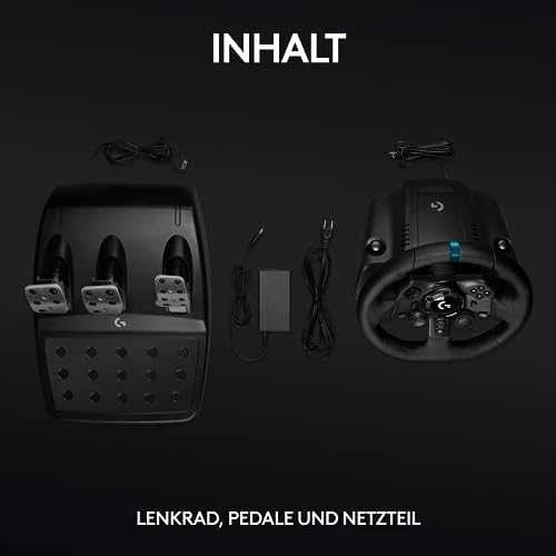 Logitech G923 TRUEFORCE simuliacinis lenktynių vairas su pedalais, skirtas PlayStation/PC