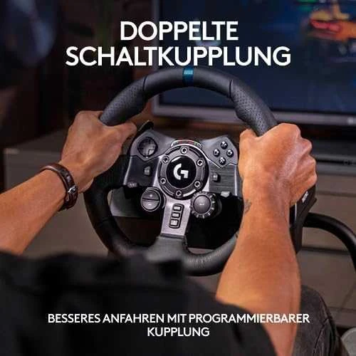 Logitech G923 TRUEFORCE simuliacinis lenktynių vairas su pedalais, skirtas PlayStation/PC