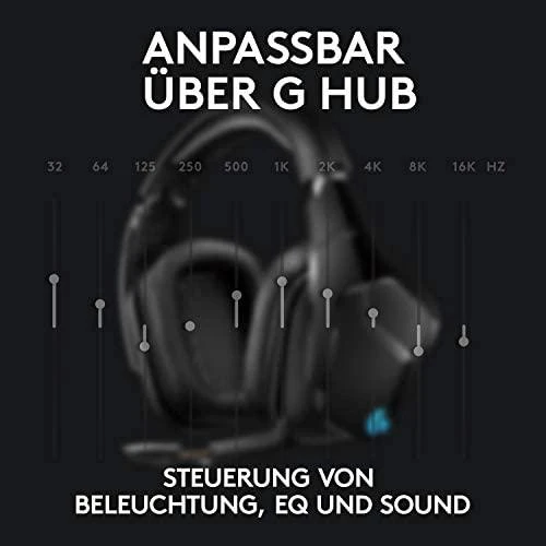 LOGITECH G935 Belaidės 7.1 Surround Sound LIGHTSYNC Ausinės Žaidimams - 2.4GHZ - EMEA
