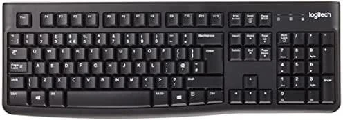 Klaviatūra Logitech K120 UK Juodas