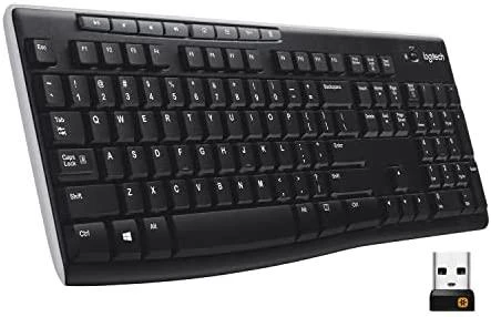 Belaidė pilno dydžio Klaviatūra Logitech K270, DE išdėstymas