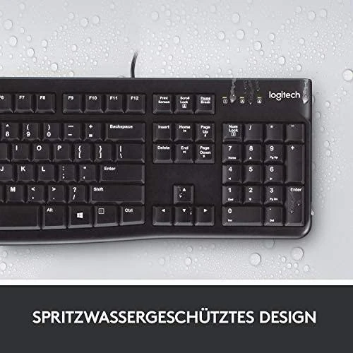 Logitech klaviatūra K120 su laidu, Ispanų