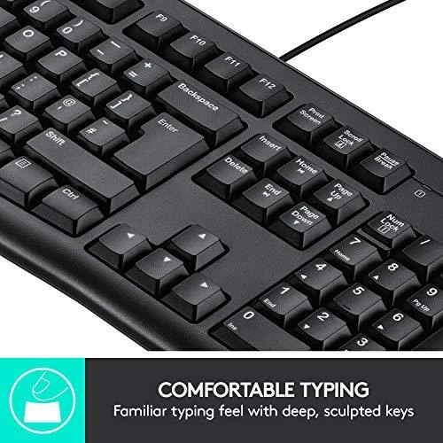 Klaviatūra Logitech K120 UK Juodas