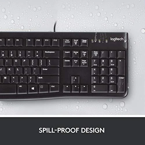 Klaviatūra Logitech K120 UK Juodas