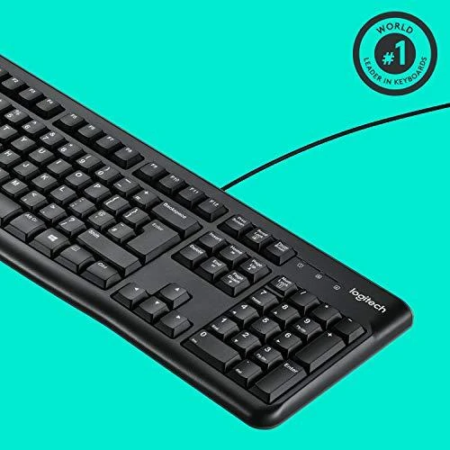 Klaviatūra Logitech K120 UK Juodas