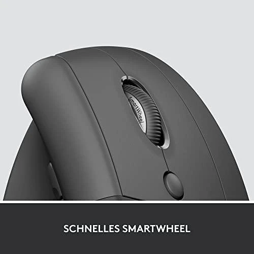 Belaidė pelė Logitech Lift, Grafito spalvos