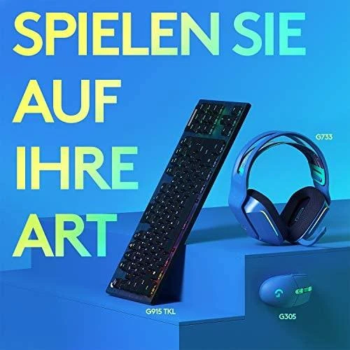 Belaidė pelė žaidimams Pelė Logitech G305 Lightspeed, mėlyna