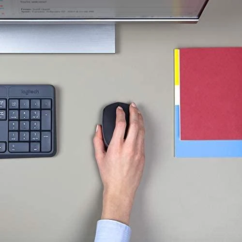 Belaidė pelė Logitech M171, Juoda