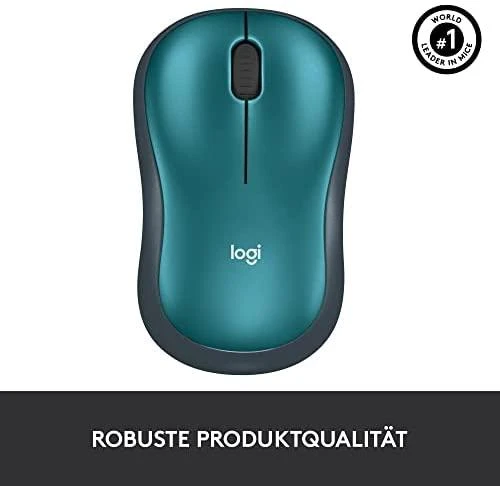Bevielė pelė Logitech M185, Mėlyna