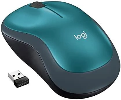 Bevielė pelė Logitech M185, Mėlyna