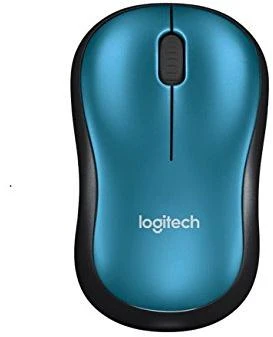 Bevielė pelė Logitech M185, Mėlyna