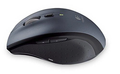 Logitech „Marathon Pelė M705“, dešiniarankiams, optinė, radijo dažnių belaidė, 1000 DPI, anglies spalvos