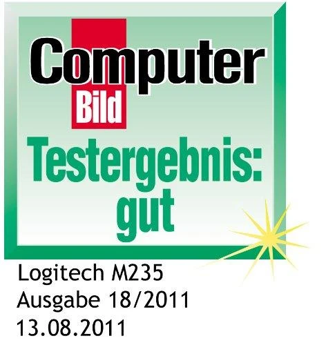 Optinė belaidė pelė Logitech M235, raudona, 910-002496