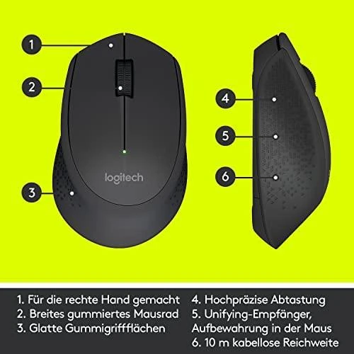 Optinė belaidė pelė Logitech M280 juoda
