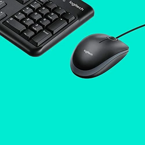 Laidinis klaviatūros ir pelės komplektas Logitech MK120, DE išdėstymas