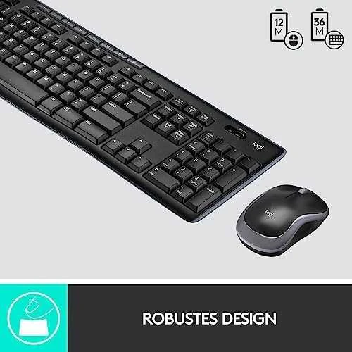 Belaidis klaviatūros ir pelės rinkinys Logitech MK270, DE išdėstymas