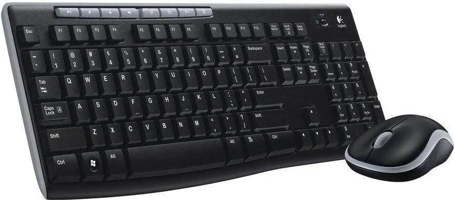 Belaidis klaviatūros ir pelės rinkinys Logitech MK270, UK English išdėstymas