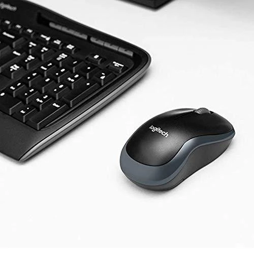 Logitech MK330 klaviatūra Radijo dažnio belaidė QWERTZ Vokiečių Juoda