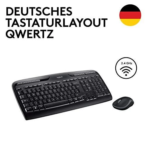 Klaviatūra Logitech WIRELESS DESKTOP MK330 - UK LAY-OUT
