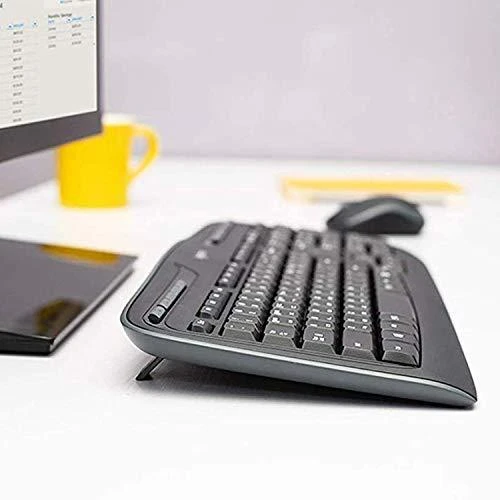 Logitech MK330 klaviatūra Radijo dažnio belaidė QWERTZ Vokiečių Juoda